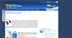 Desktop Screenshot of francie.tripzone.cz