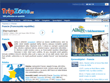 Tablet Screenshot of francie.tripzone.cz