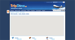 Desktop Screenshot of jizni-amerika.tripzone.cz