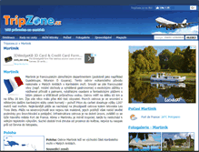 Tablet Screenshot of martinik.tripzone.cz