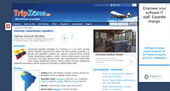 Desktop Screenshot of kolumbie.tripzone.cz