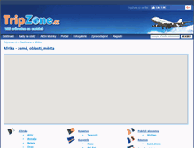 Tablet Screenshot of afrika.tripzone.cz