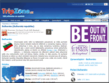 Tablet Screenshot of bulharsko.tripzone.cz