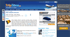 Desktop Screenshot of belgie.tripzone.cz