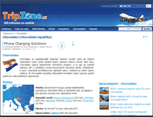 Tablet Screenshot of chorvatsko.tripzone.cz