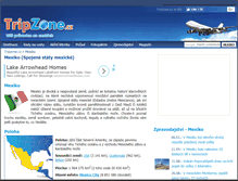 Tablet Screenshot of mexiko.tripzone.cz