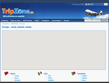 Tablet Screenshot of evropa.tripzone.cz