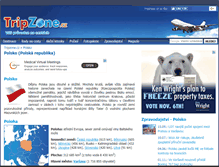 Tablet Screenshot of polsko.tripzone.cz