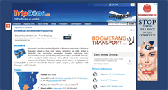 Desktop Screenshot of botswana.tripzone.cz
