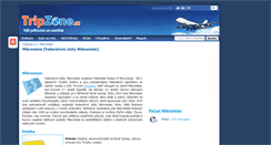 Desktop Screenshot of mikronesie.tripzone.cz