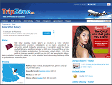 Tablet Screenshot of katar.tripzone.cz